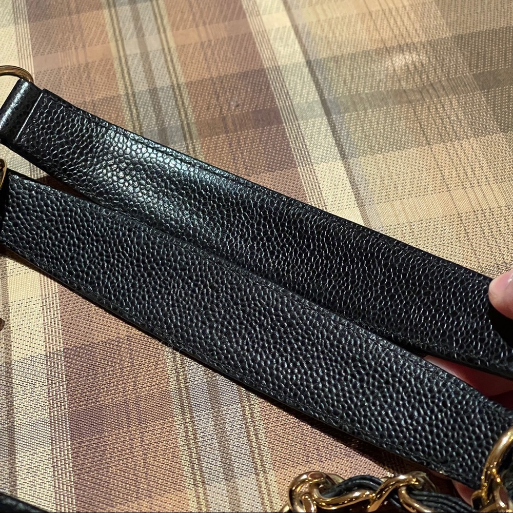 Chanel Black Caviar Grand Shopping Tote - Picture 11 of 16